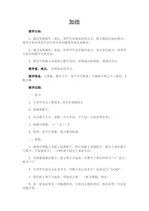 加法