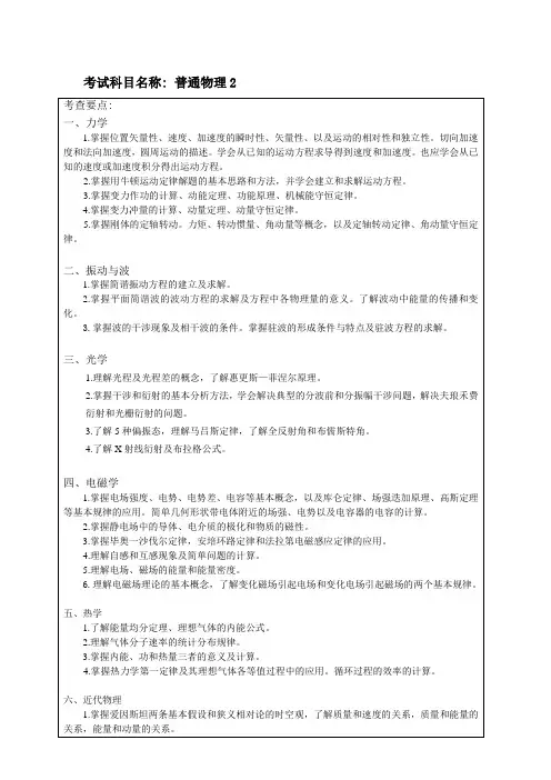 普通物理2