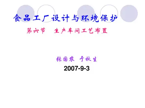 生产车间工艺布置(PPT56页)
