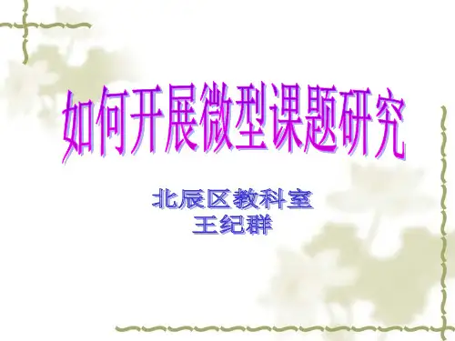 中小学教育科研的意义