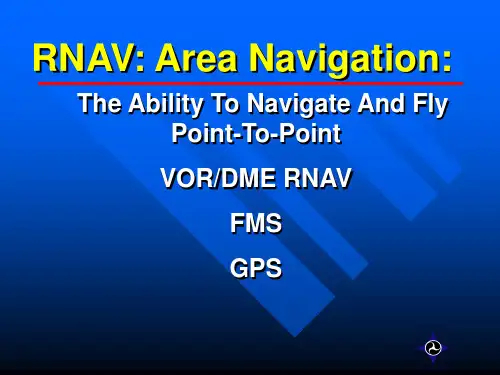 (精品)仪表等级飞行员理论培训stage1-109RNAV-GPS1A