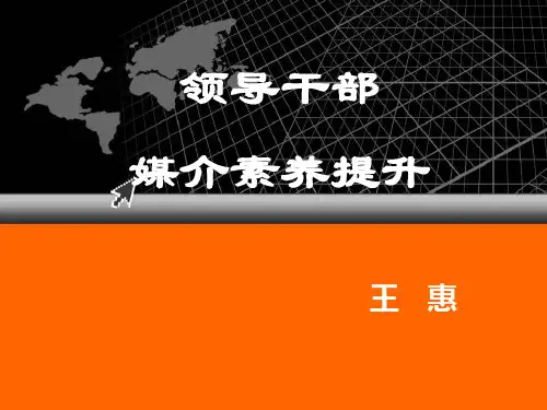媒体沟通与舆论引导