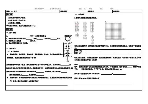 7.3重力