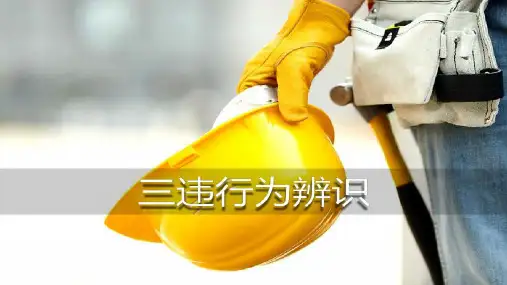 三违界定