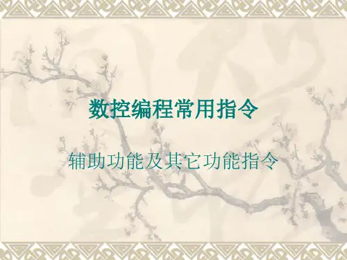 辅助功能指令