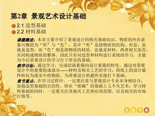 第2章 景观艺术设计基础