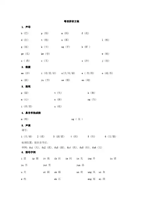 粤语拼音方案