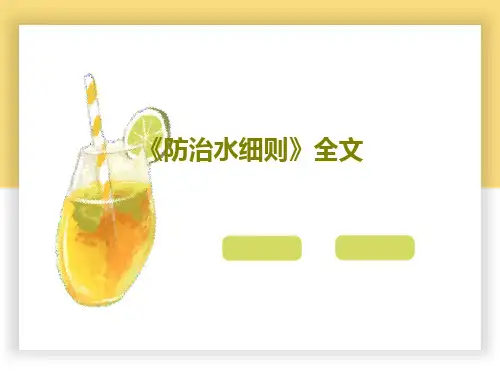 《防治水细则》全文共79页文档