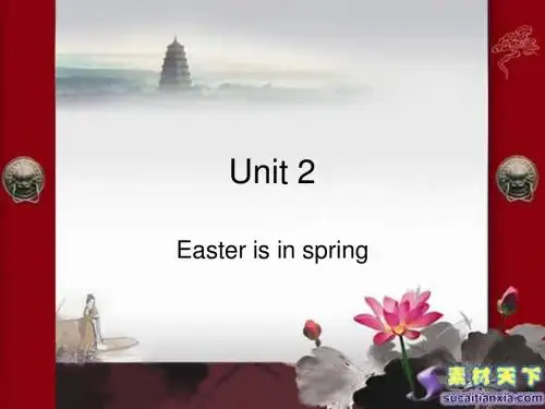 Unit2_Easter_is_in_spring
