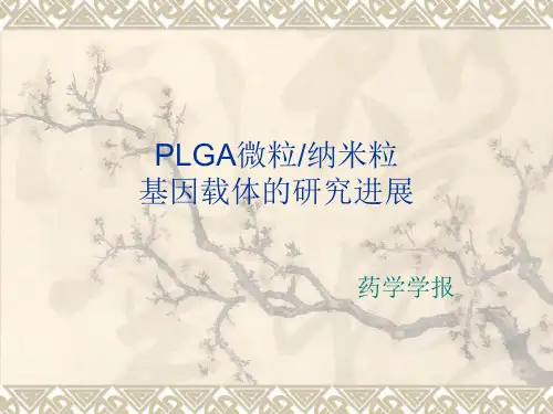 PLGA文献讲座