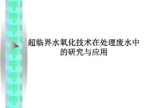 超临界水氧化技术