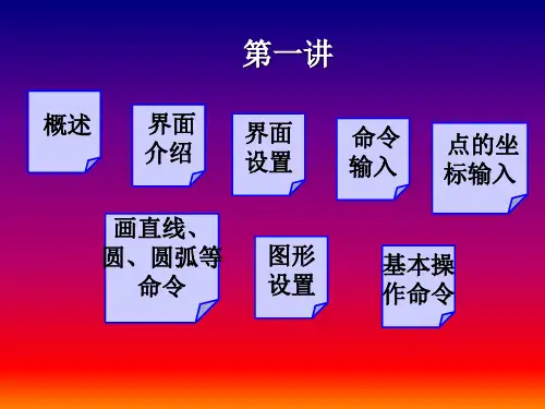 画法几何及工程制图 第一讲
