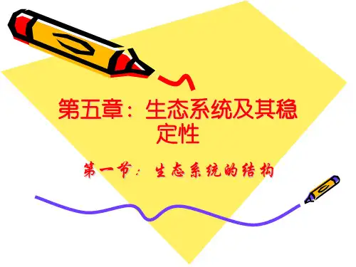 第一节生态系统的结构PPT课件