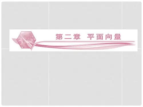 高考数学总复习 21 平面向量的实际背景及基本概念课件 新人教A版