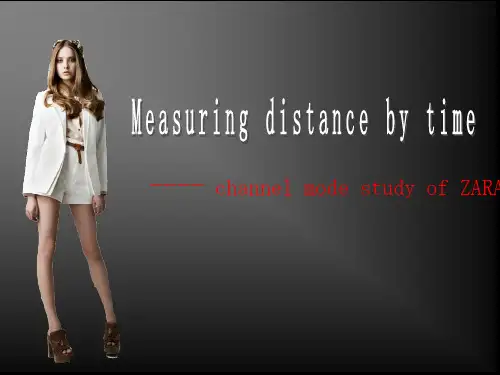 ZARA渠道研究 英文版