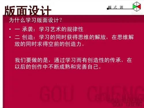 版面设计