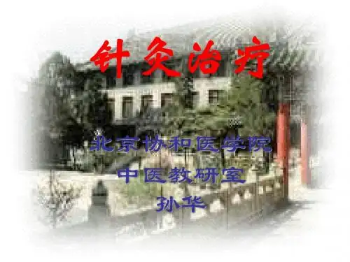 针灸治疗