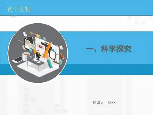 2019年中考生物总复习专题一、科学探究 (共24张PPT)