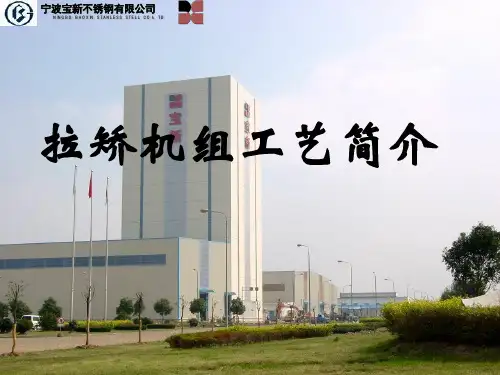 拉矫工艺讲课内容