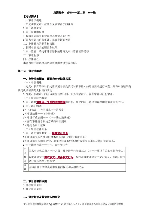 126794-审计署专业笔试-zyzs_jc_lb_jy4021