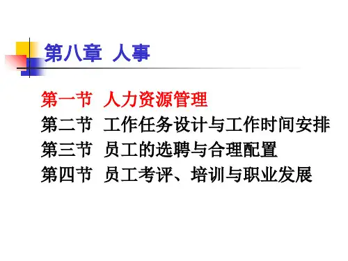 人事管理培训课件.ppt
