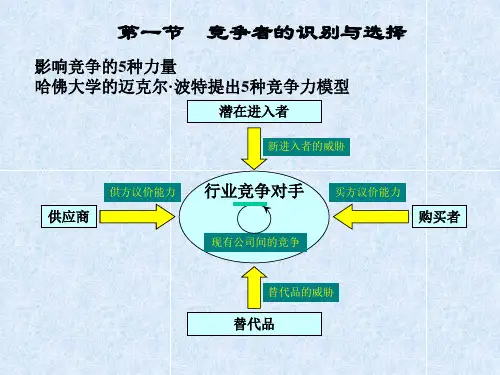 第六章市场竞争战略分析共78页