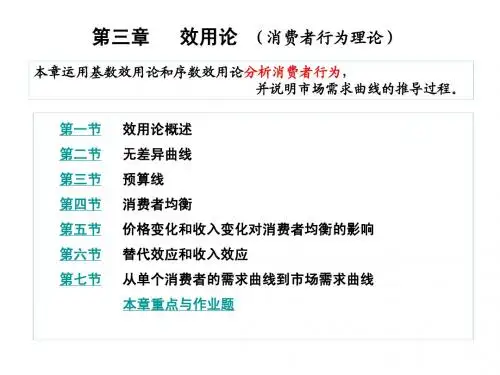 第3章 效用论