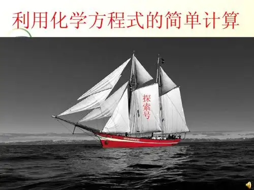 质量守恒定律及应用