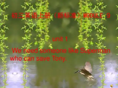 We-need-someone-like-Superman-who-can-save-Tony课件2