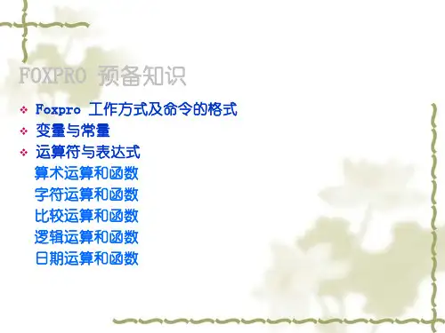 VF的命令表达式和函数