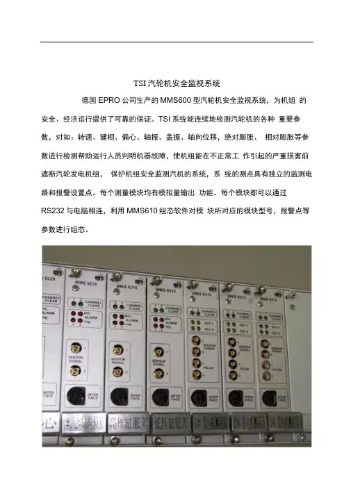 TSI汽轮机安全监视系统.doc