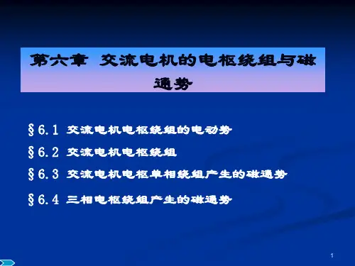自动 第六章 交流电机电枢绕组的电动势与磁通势