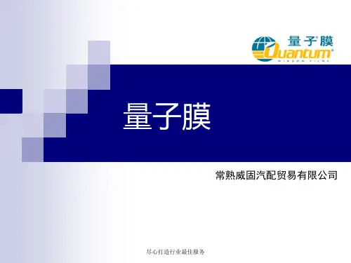 量子膜培训