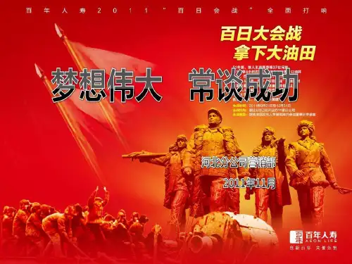 梦想伟大 常谈成功(目标规划)周金萍老师共68页