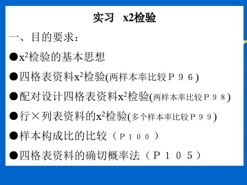 卡方检验SPSS操作