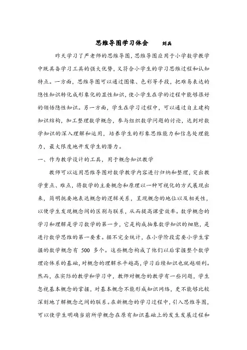 思维导图体会