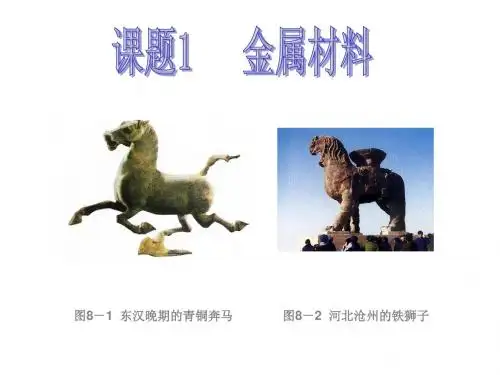 第八单元 课题1 金属材料