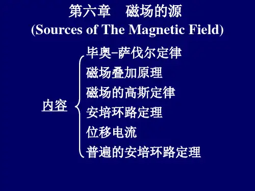 磁场源 大学物理