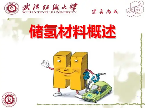 第三章 化学 储氢材料