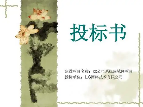 l.s网络项目招标书(作业练习)