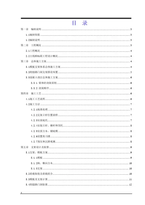 门洞贝雷梁方案(专家论证)