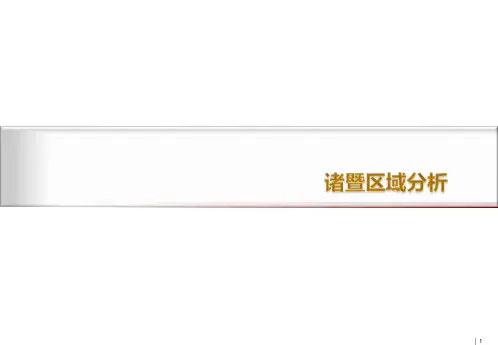 诸暨区域分析