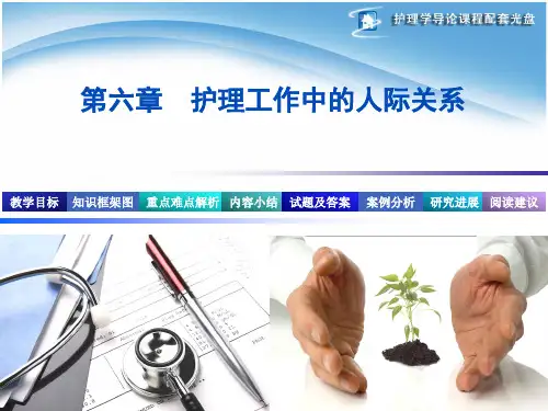 第6章 护理工作中的人际关系