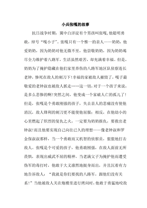 儿童团小兵张嘎的故事