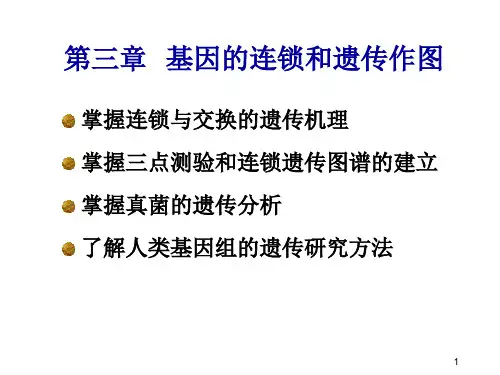 第3章1 基因的连锁和遗传作图
