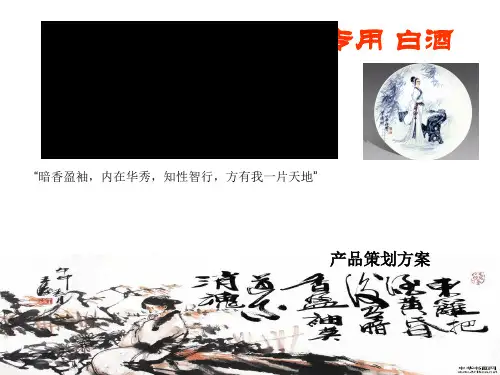 女性专用白酒策划方案.pptx