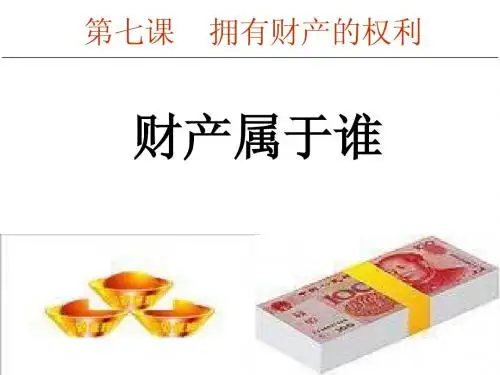 财产属于谁_(公开课)