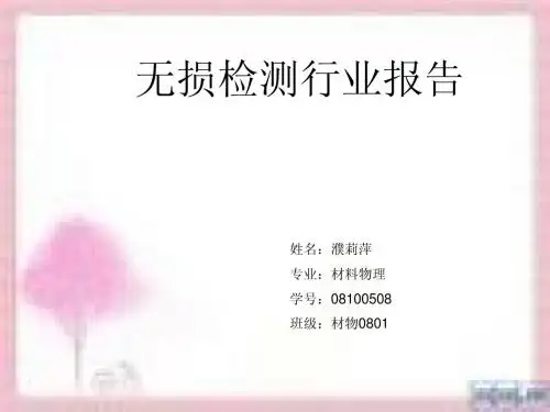 无损检测