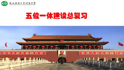 五位一体建设专题复习(1)