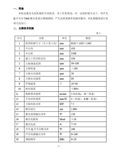 JM-1600激光毛化设备
